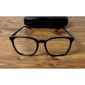 RAY-BAN RB 5387 2000 BLACK AUTHENTIC FRAMES EYEGLASSES 54-18